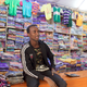 A shop near Amal Plaza in Eastleigh sells children's clothes imported from China.